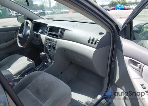 2007 Toyota Corolla Ce из США, поврежденный, VIN 2T1BR32E57C851302